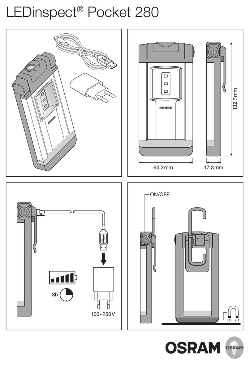 Osram LEDinspect Pocket 280 User manual Osram LEDinspect Pocket 280 User manual
