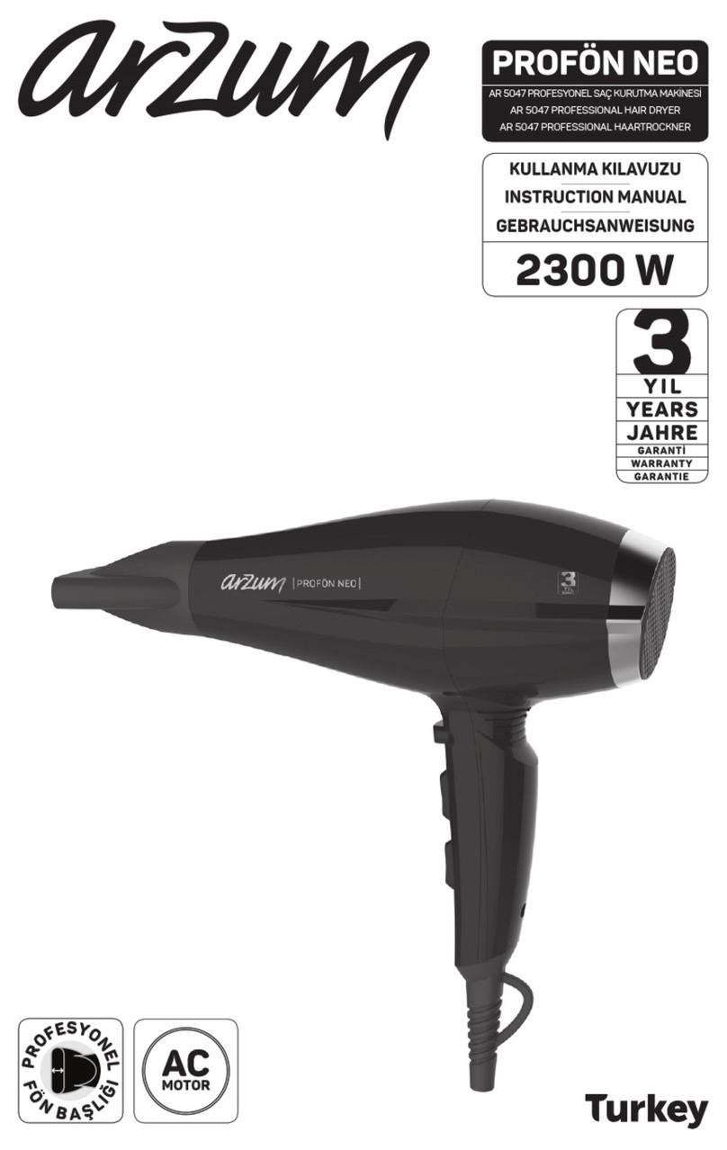 Arzum PROFON NEO AR 5047 instruction manual