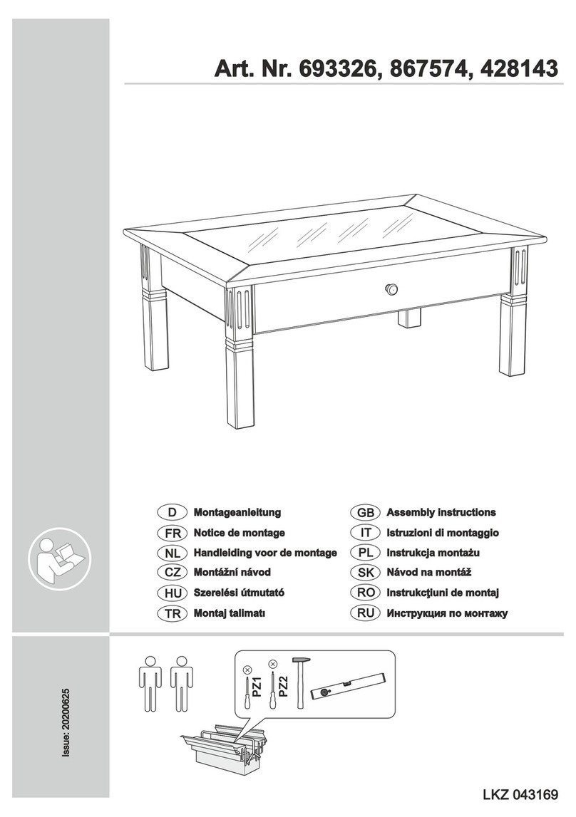 Quelle 693326 Assembly instructions
