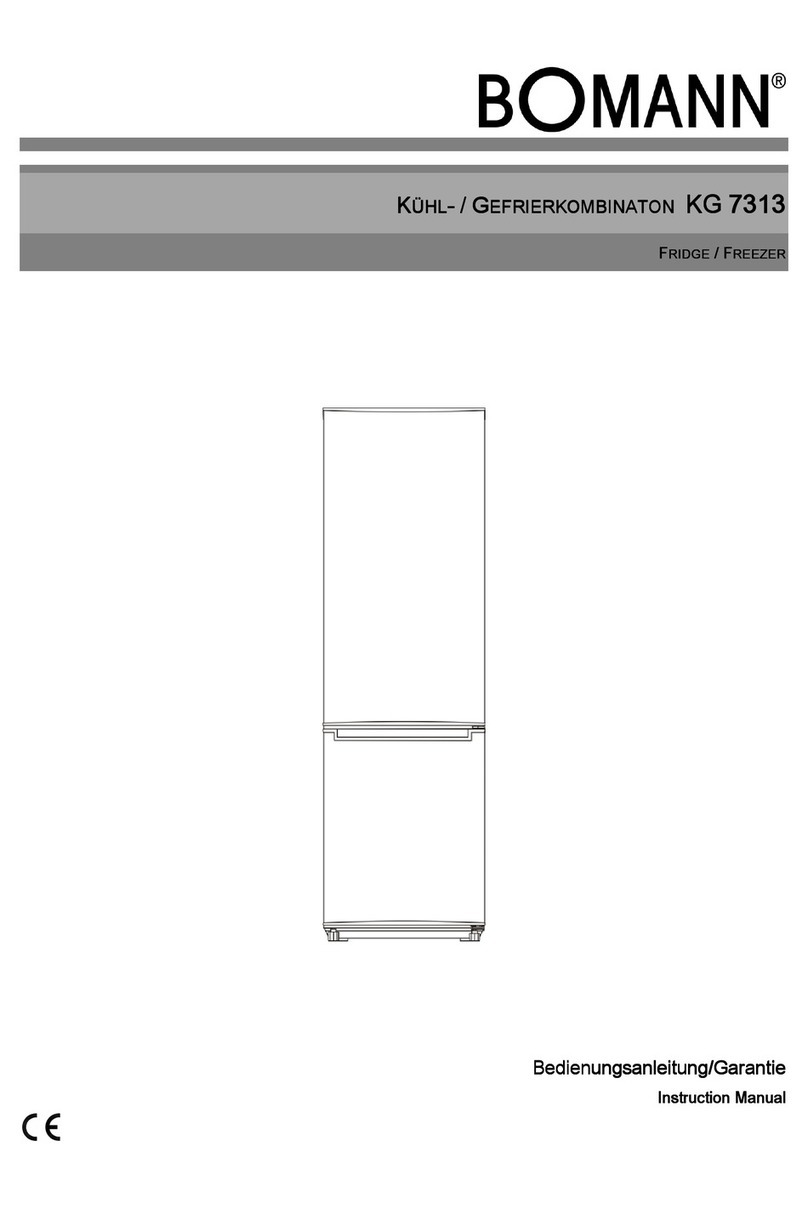 BOMANN KG 731 User manual