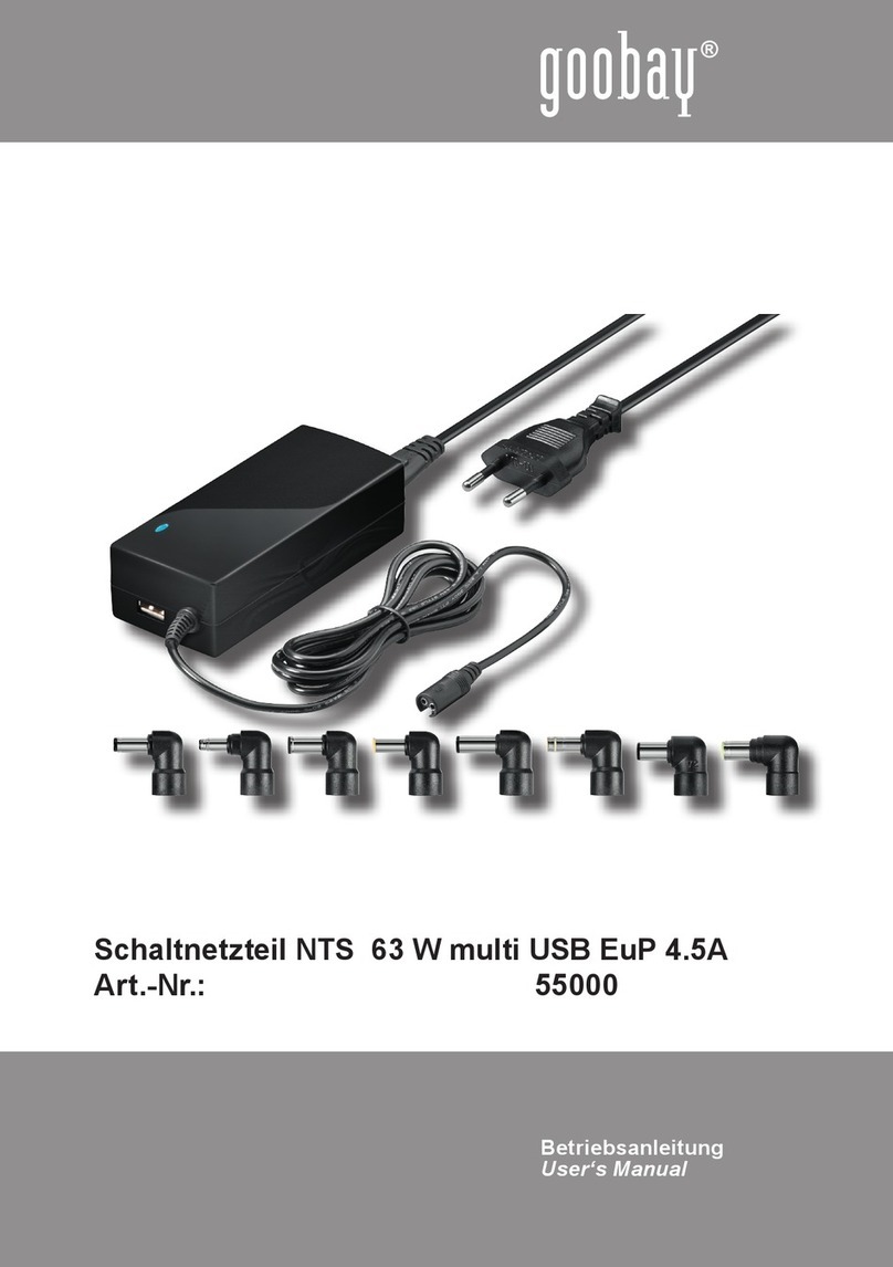 Goobay NTS 63 W User manual