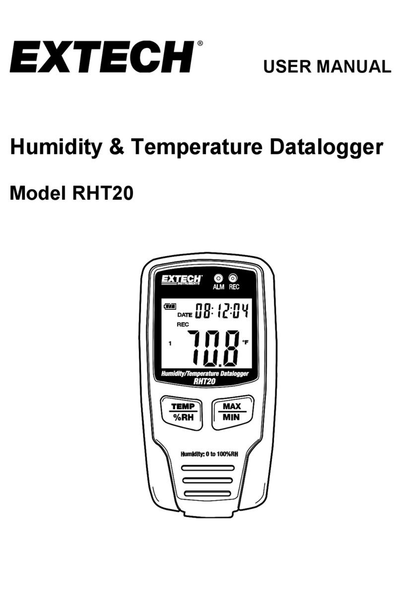 Extech Instruments RHT20 User manual