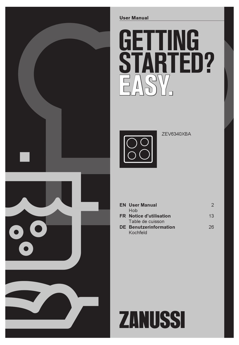 Zanussi ZEV6340XBA user manual