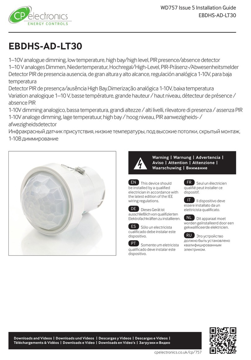 C.P. Electronics EBDHS-AD-LT30 installation guide