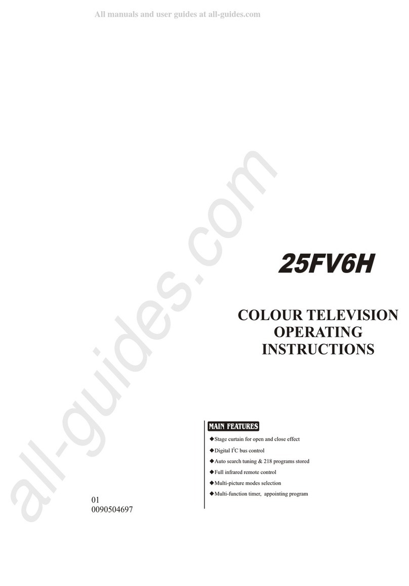 Haier 25FV6H User manual Haier 25FV6H User manual