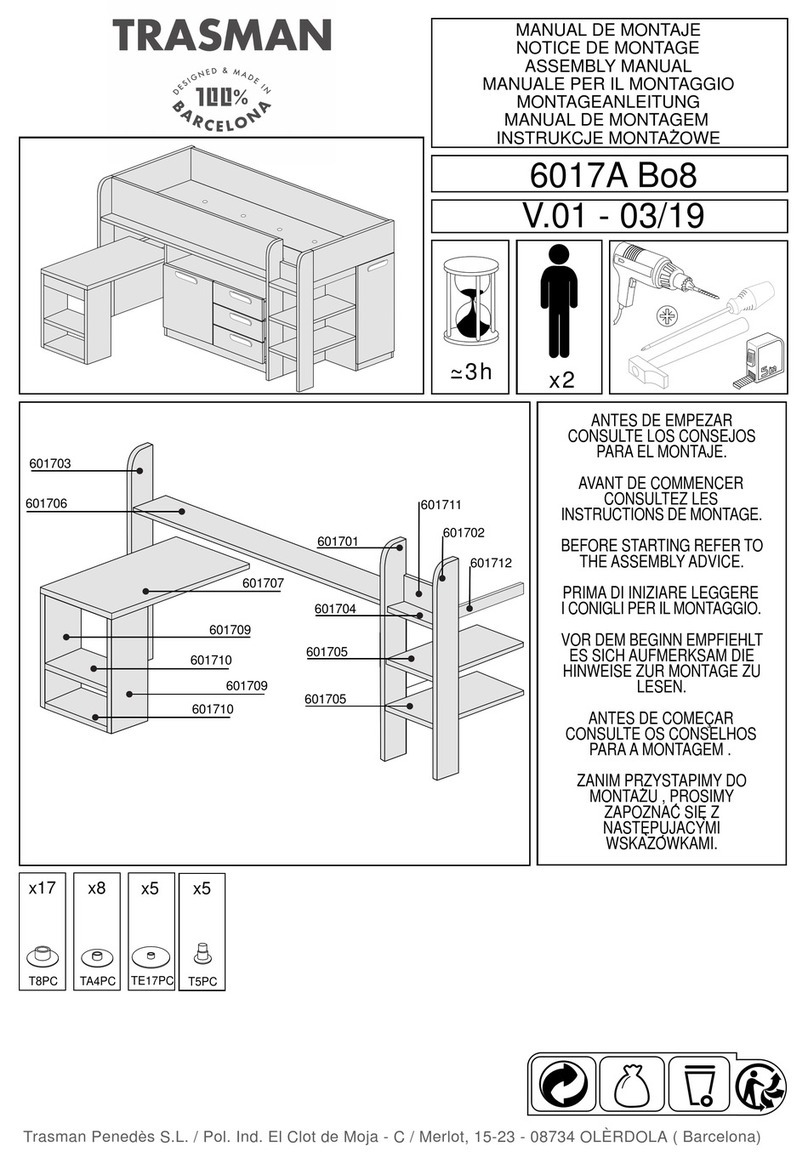 Trasman 6017A Bo8 Assembly manual Trasman 6017A Bo8 Assembly manual
