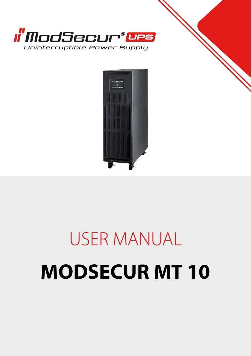 MAXIGLOBAL MODSECUR MT10 user manual