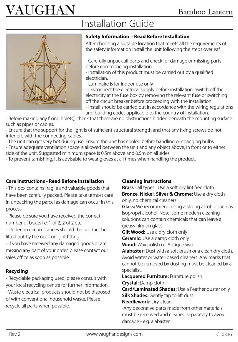 Vaughan CL0336 User manual