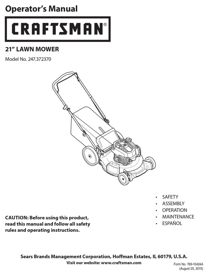 Craftsman 247.372370 User manual Craftsman 247.372370 User manual