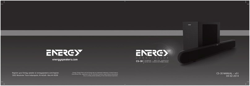 Energy CS-30 manual