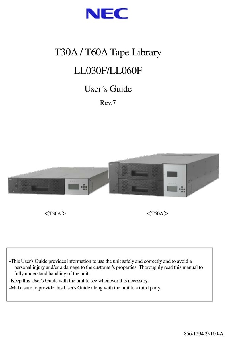 NEC LL030F User manual