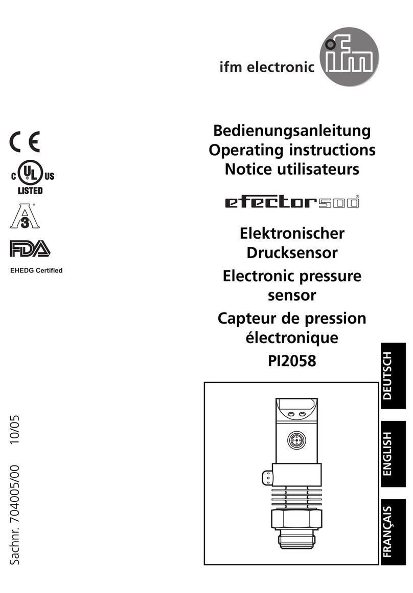 IFM Electronic efector500 PI2058 User manual