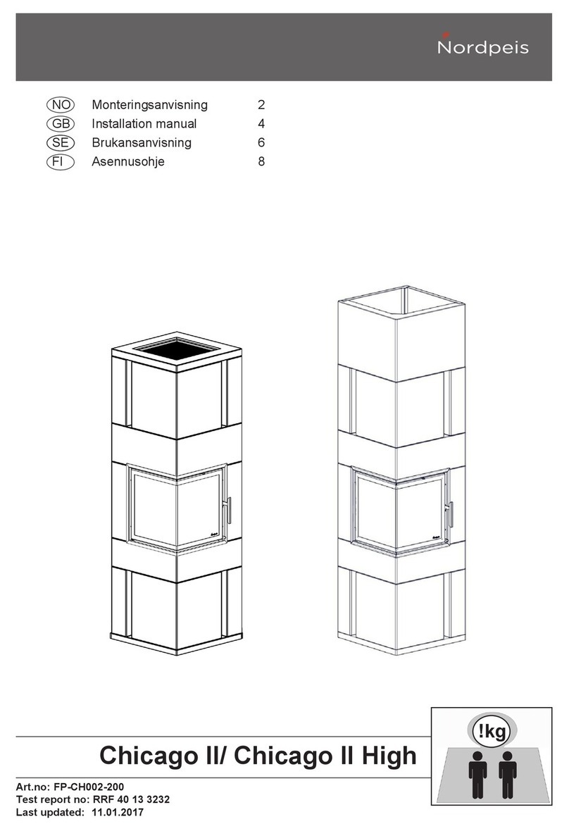 Nordpeis FP-CH002-200 installation manual