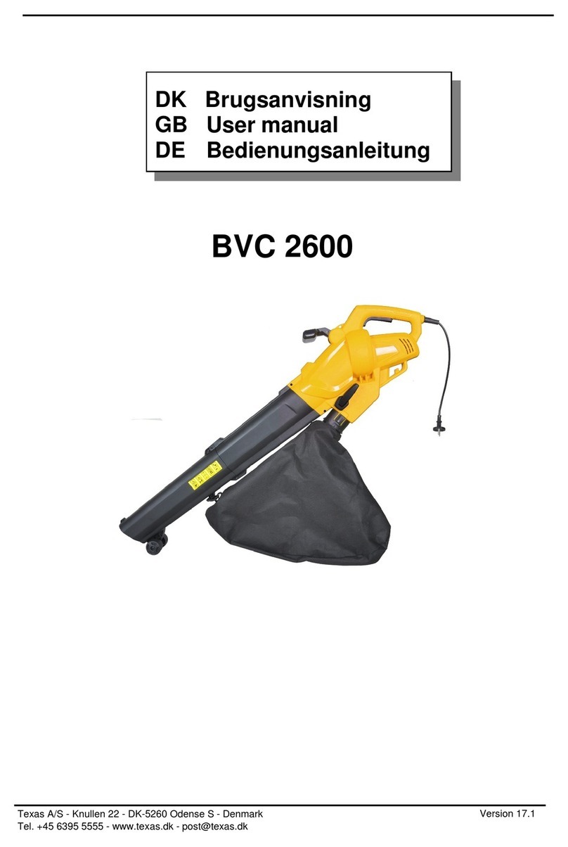 Texas A/S BVC 2600 user manual Texas A/S BVC 2600 user manual