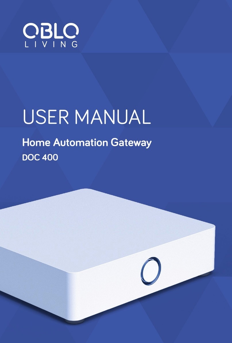 OBLO Living DOC400 user manual