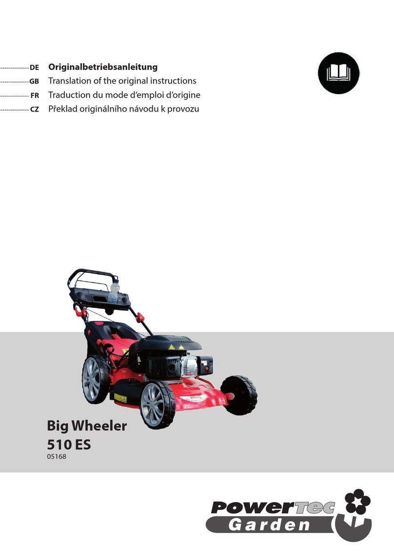 POWERTEC Garden Big Wheeler 510 ES User manual POWERTEC Garden Big Wheeler 510 ES User manual