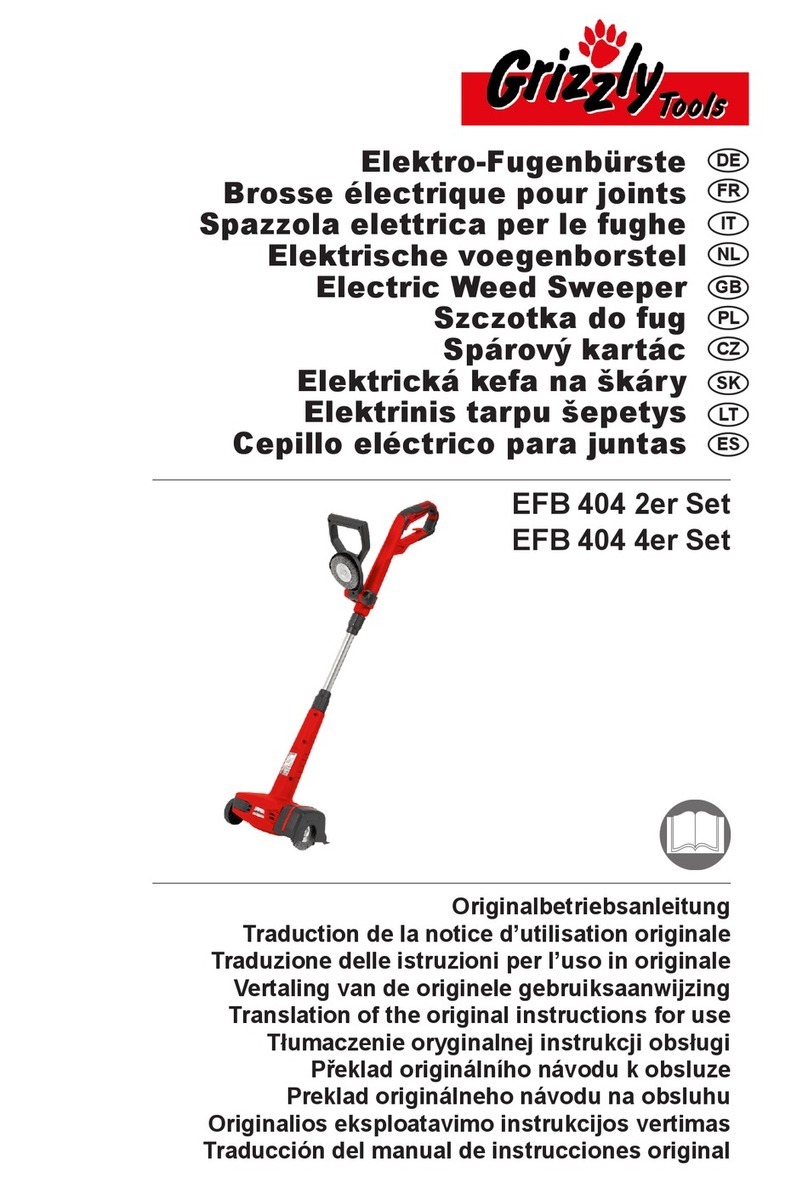 Grizzly EFB 404 2er Set Operating and installation instructions Grizzly EFB 404 2er Set Operating and installation instructions