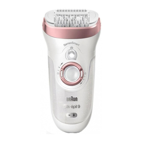 Braun Silk-epil SES 9-890 User manual