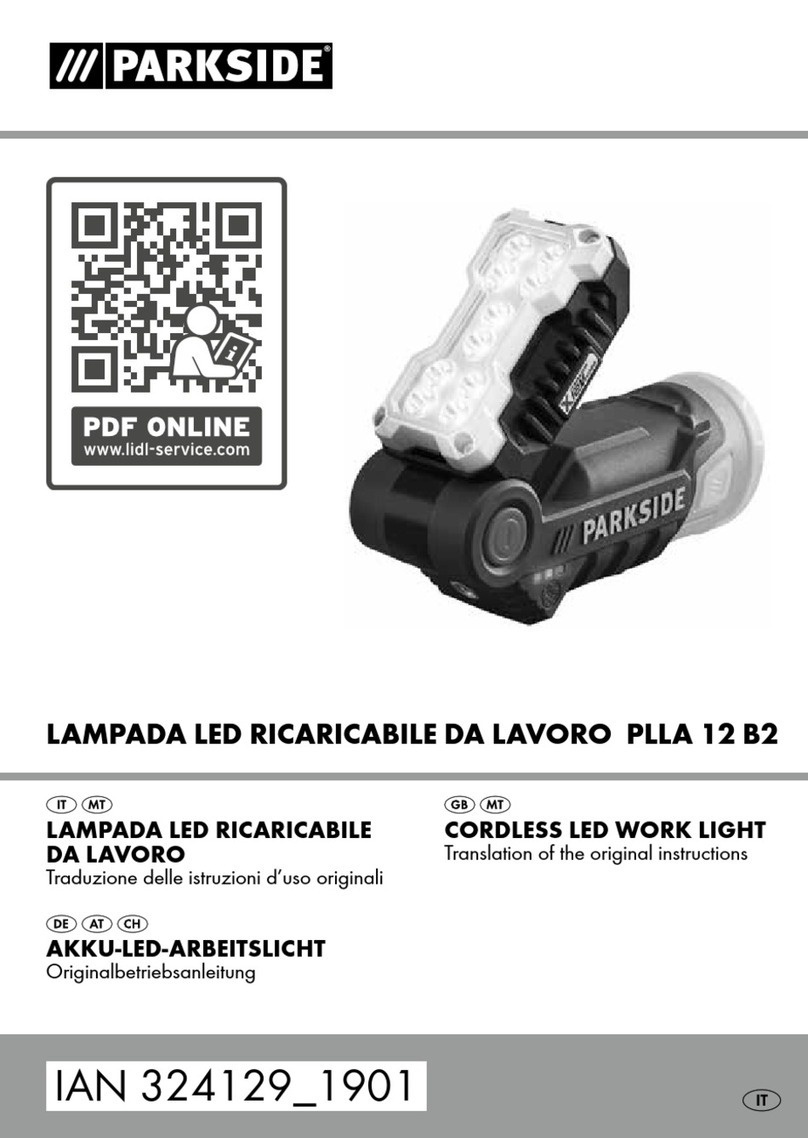 Parkside PLLA 12 B2 User manual