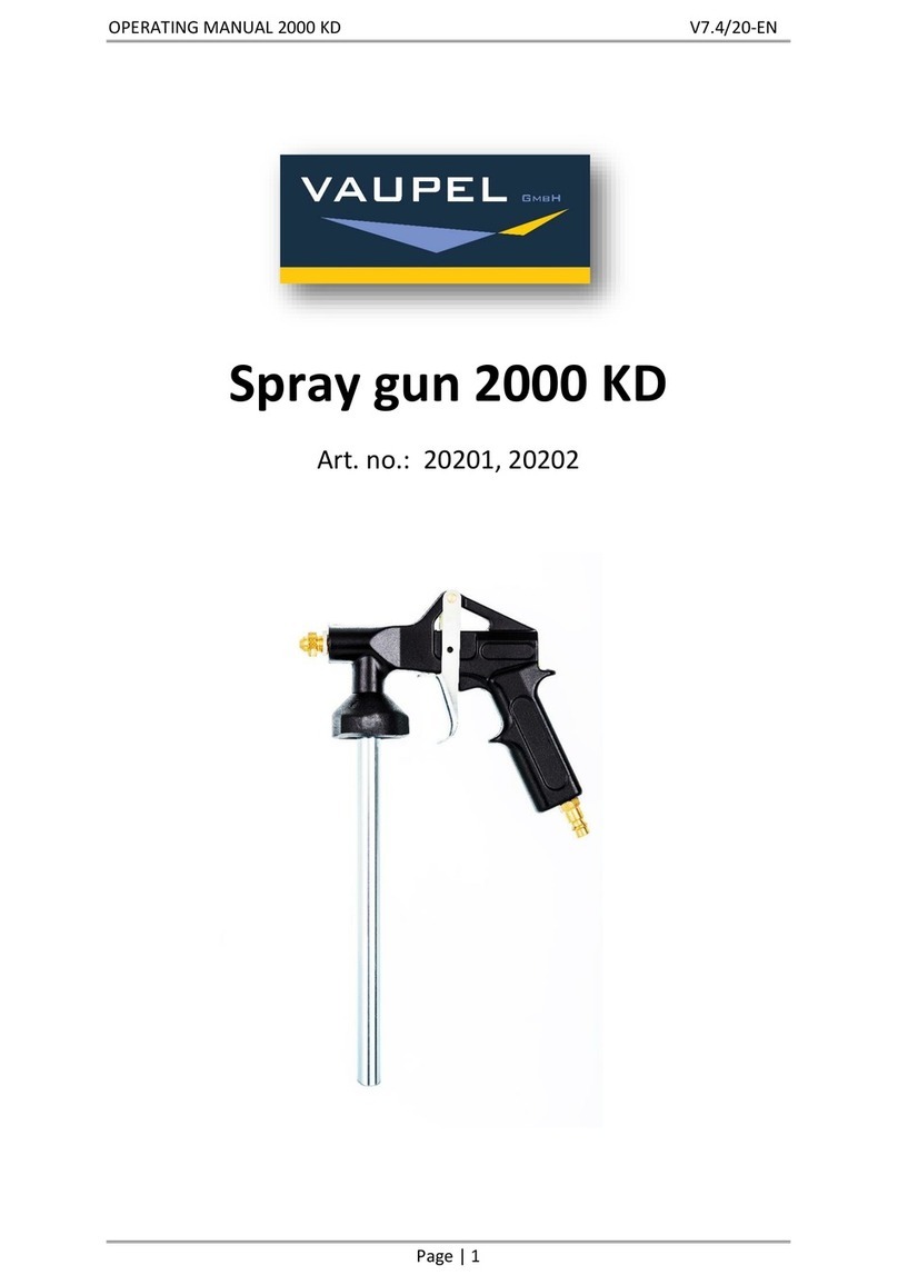 VAUPEL 2000 KD operating manual