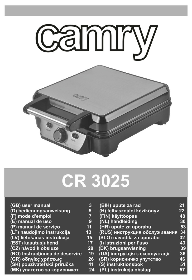 camry CR 3025 User manual