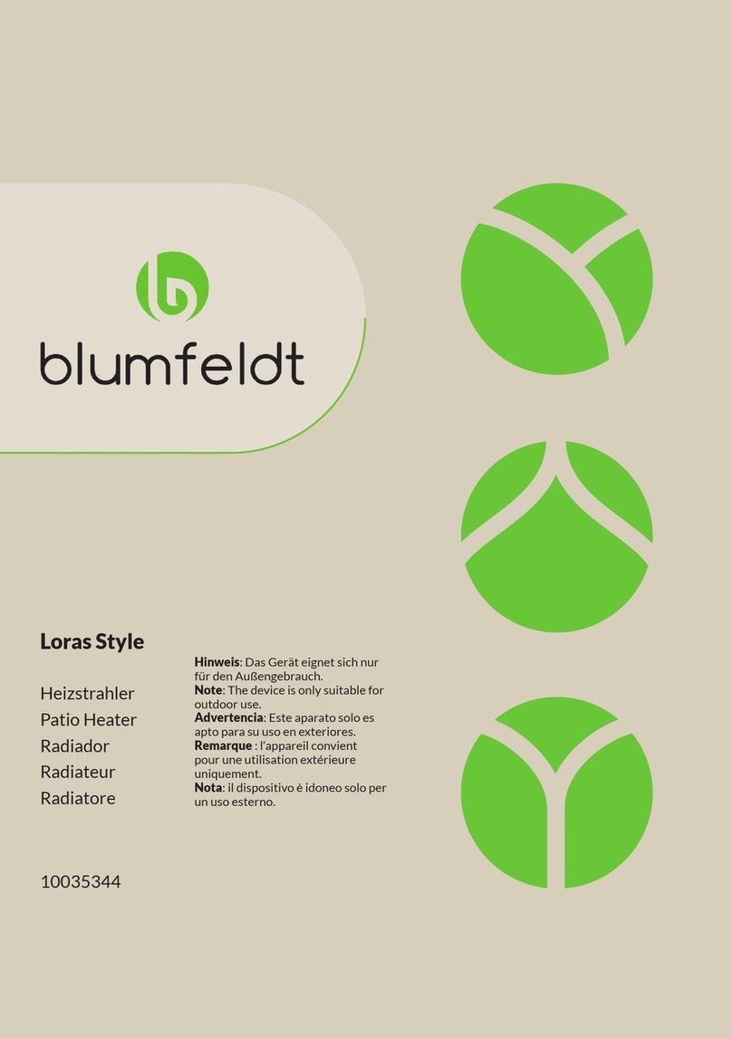 Blumfeldt Loras Style User manual