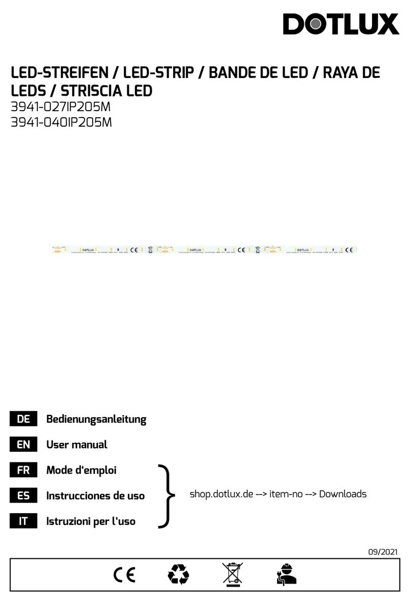 DOTLUX 3941-027IP205M user manual DOTLUX 3941-027IP205M user manual