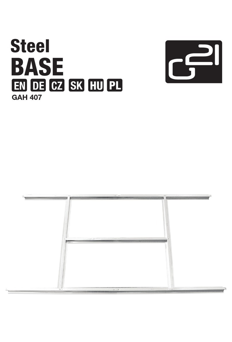 G21 GAH 407 User manual