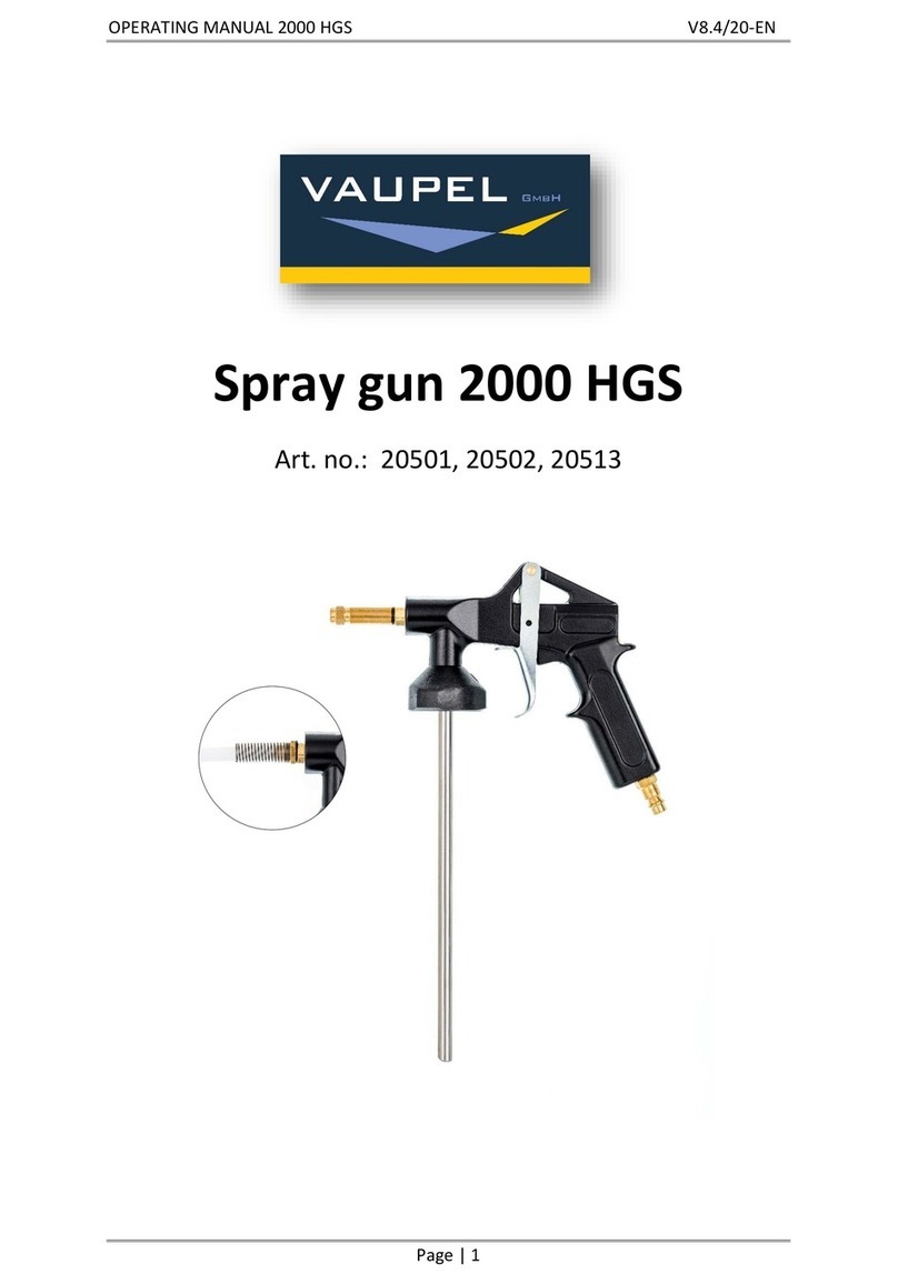 VAUPEL 2000 HGS operating manual