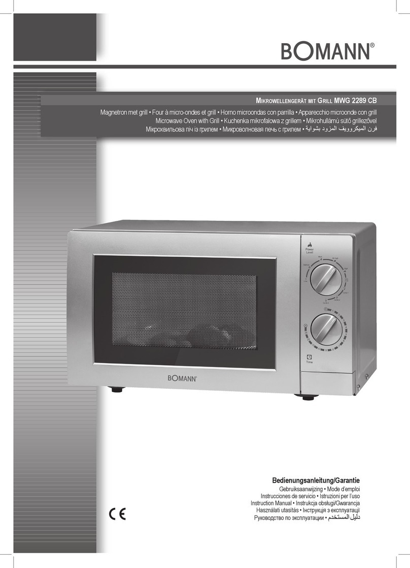 Clatronic MWG 2289 CB User manual