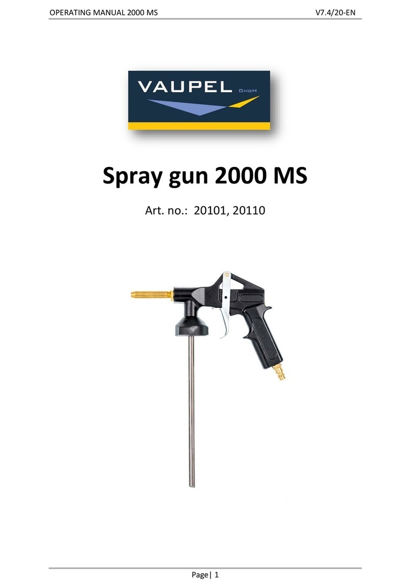 VAUPEL 2000 MS operating manual