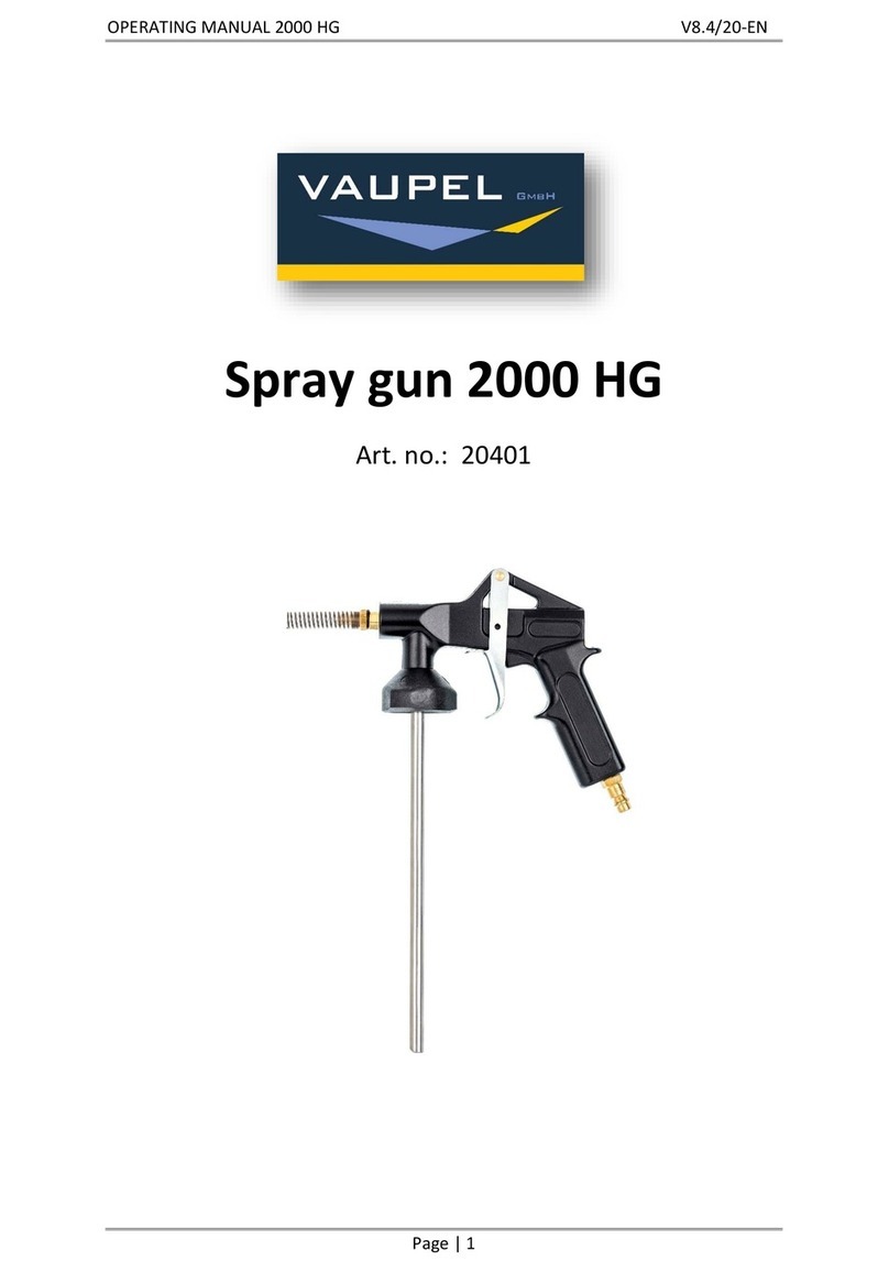 VAUPEL 2000 HG User manual