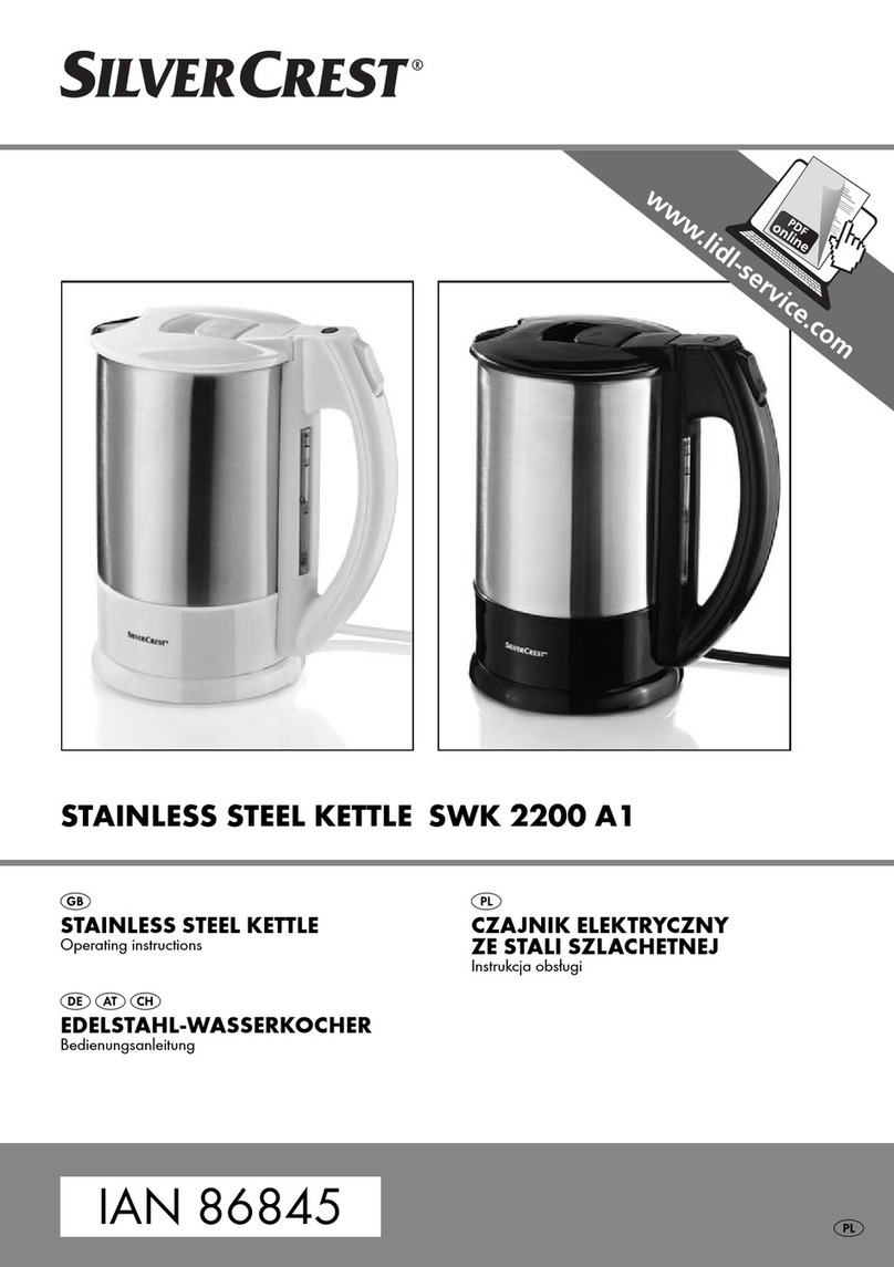 Silvercrest 86845 User manual
