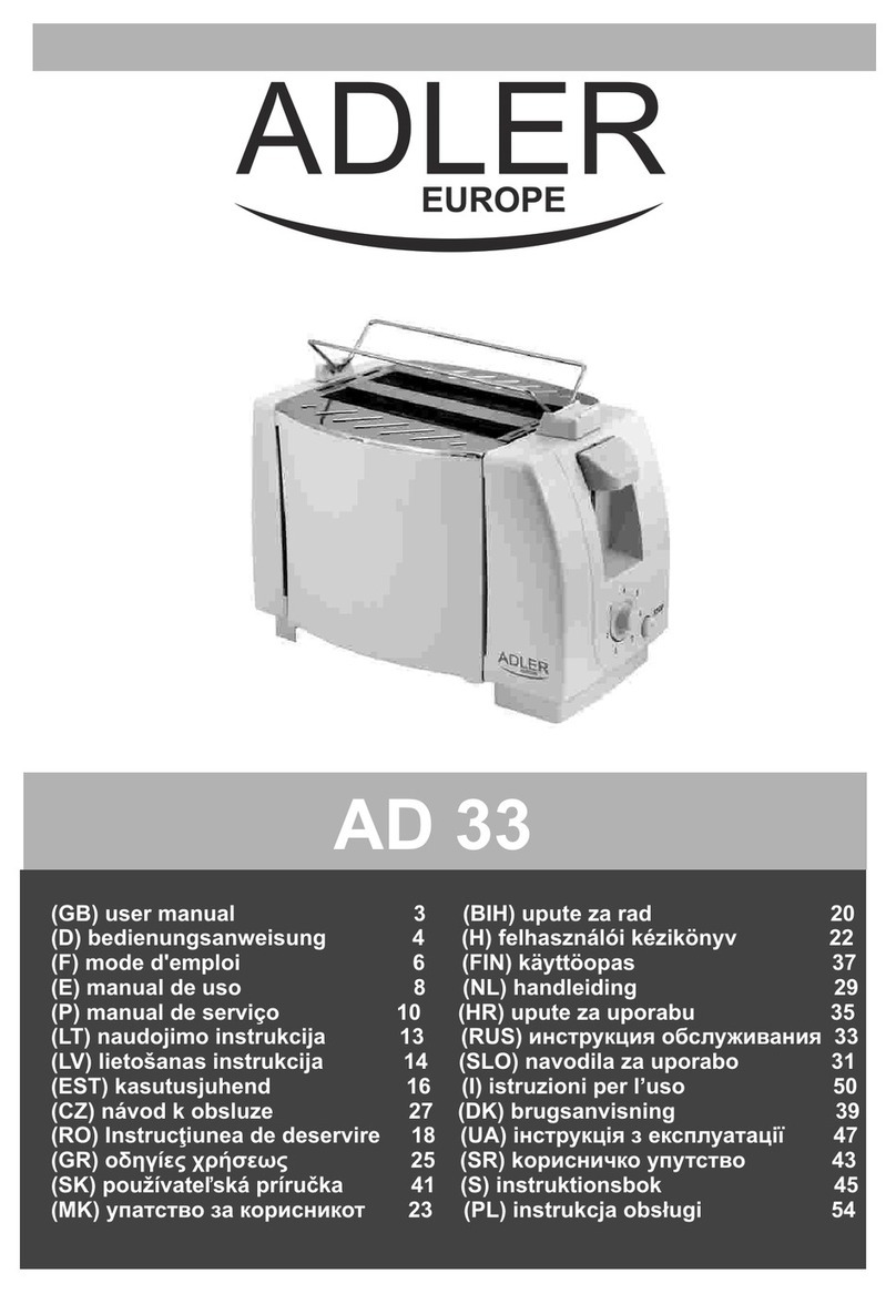 Adler Europe AD 33 user manual