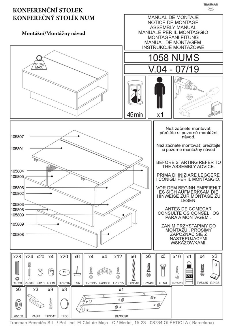 Trasman 1058 NUMS User manual