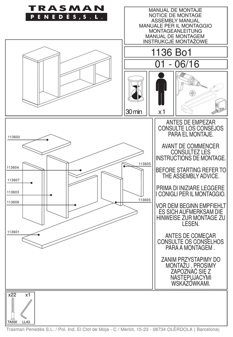 Trasman 1136 Bo1 Assembly manual