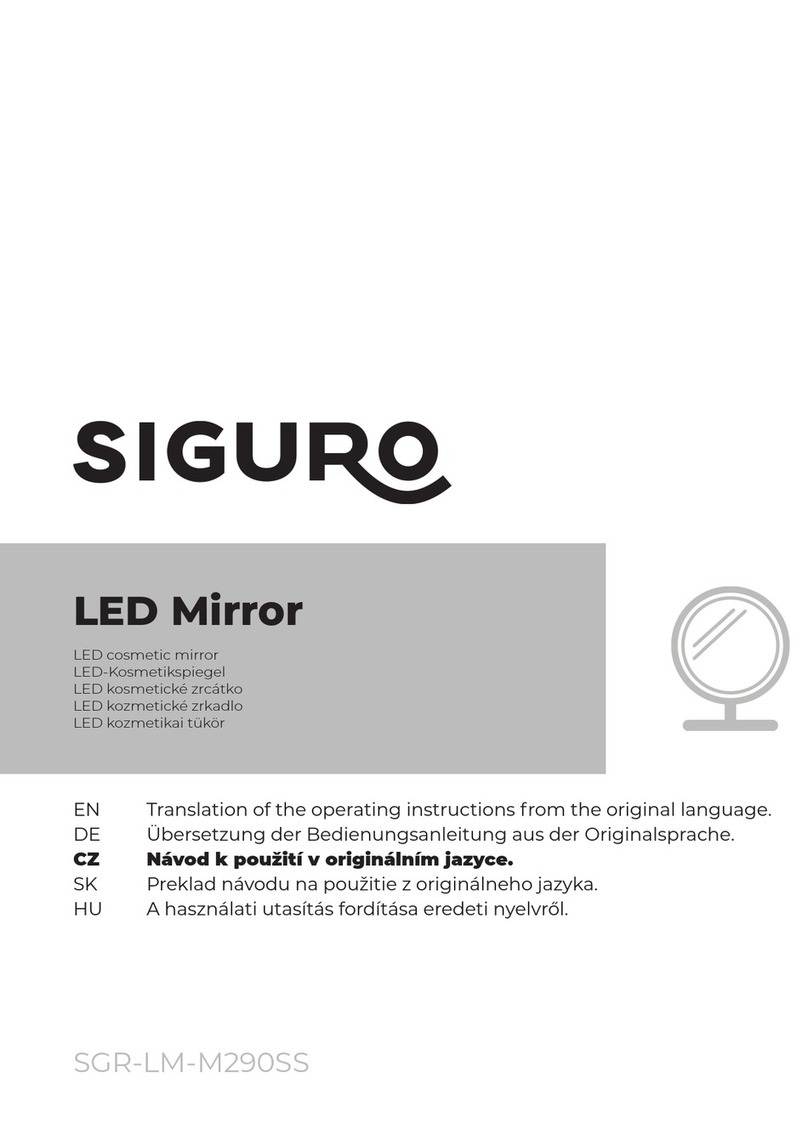 SIGURO SGR-LM-M290SS Translation of the operating instructions