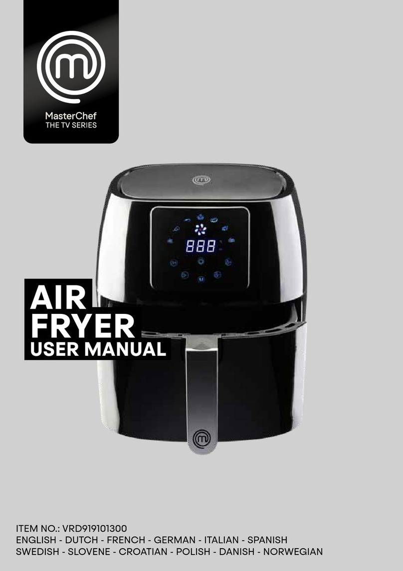 MasterChef VRD919101300 user manual