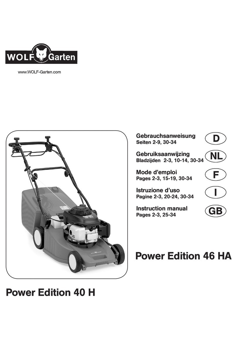 Wolf Garten Esprit 46 HA instruction manual Wolf Garten Esprit 46 HA instruction manual