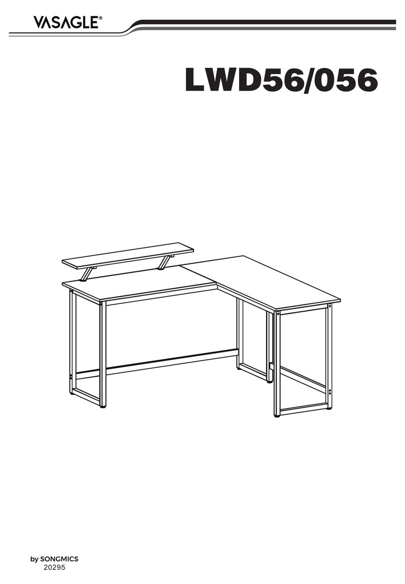 Songmics VASAGLE LWD56/056 quick start guide