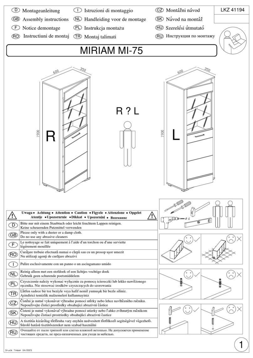 Otto MIRIAM MI-75 Assembly instructions Otto MIRIAM MI-75 Assembly instructions