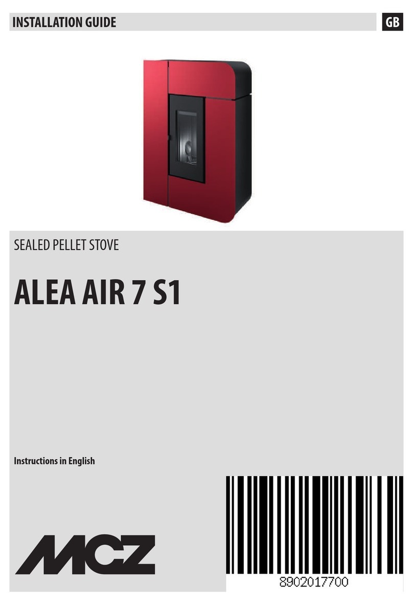 MCZ ALEA AIR 7 S1 User manual