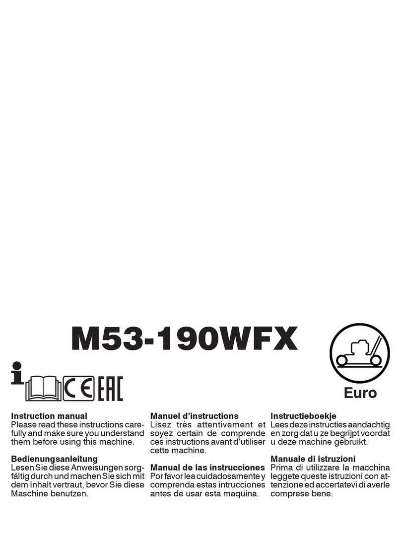 McCulloch M53-190WFX User manual
