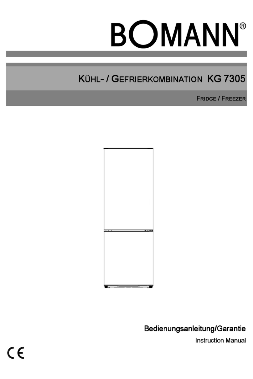 BOMANN KG 7305 instruction manual