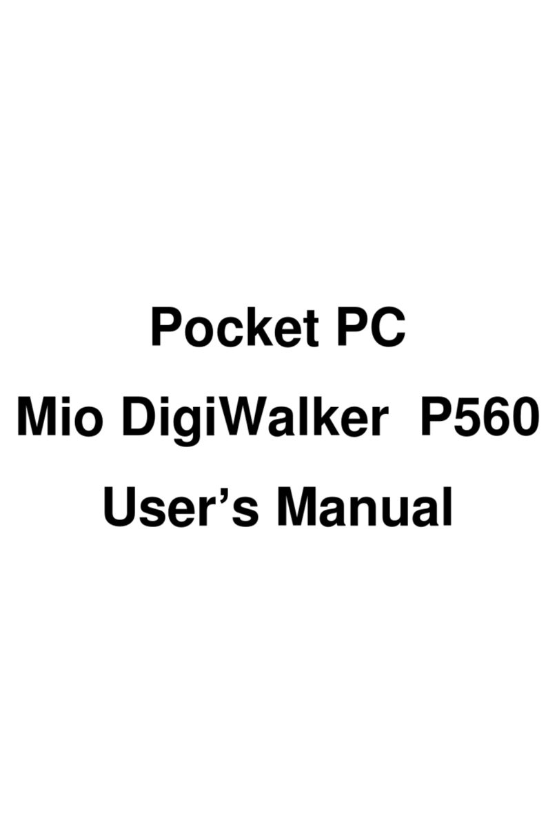 Mio P560 User manual
