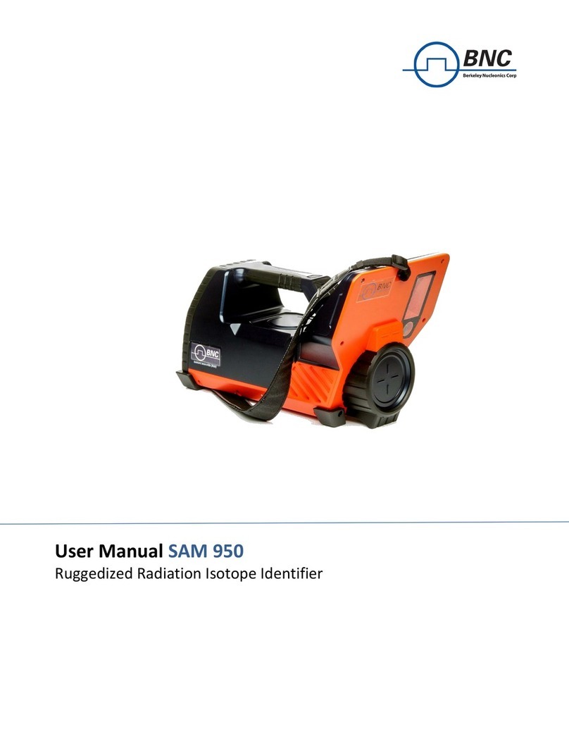 BNC SAM 950 user manual