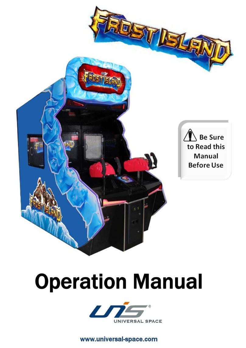 Universal Space FROST ISLAND User manual Universal Space FROST ISLAND User manual