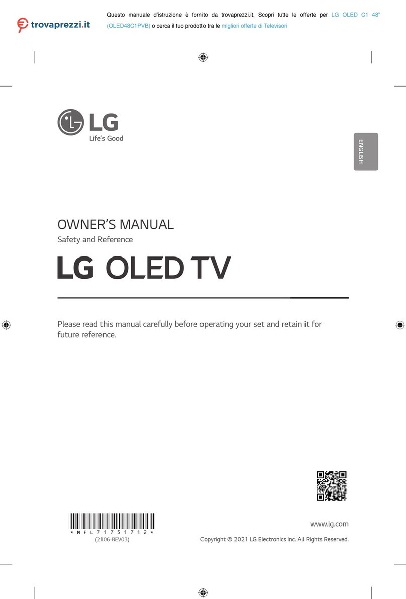 LG OLED48C1PVB User manual