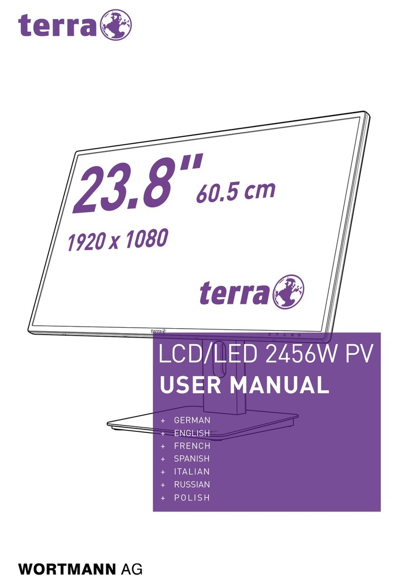Terra LCD/LED 2456W PV User manual Terra LCD/LED 2456W PV User manual