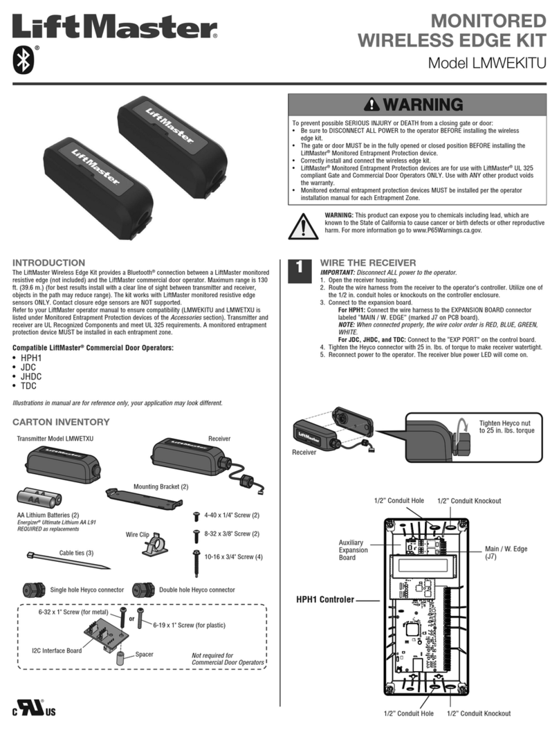 Chamberlain LMWEKITU User manual